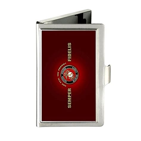 cigarette business card holder usmc